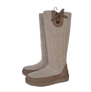 UGG Classic Tall Cabelle Knit Boots